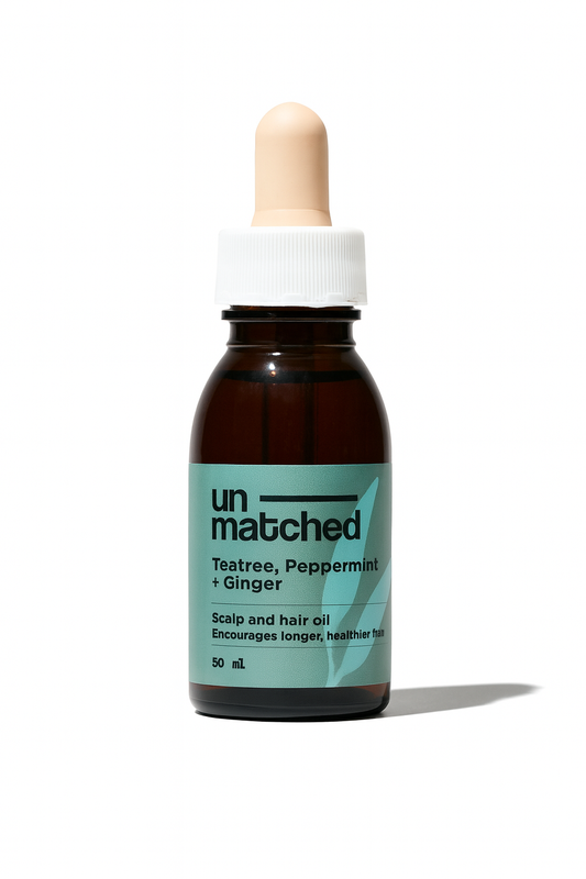 Teatree, Peppermint + Ginger Hair Oil